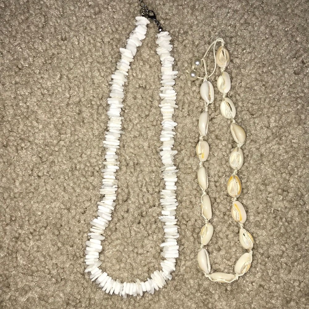 puka shell necklaces